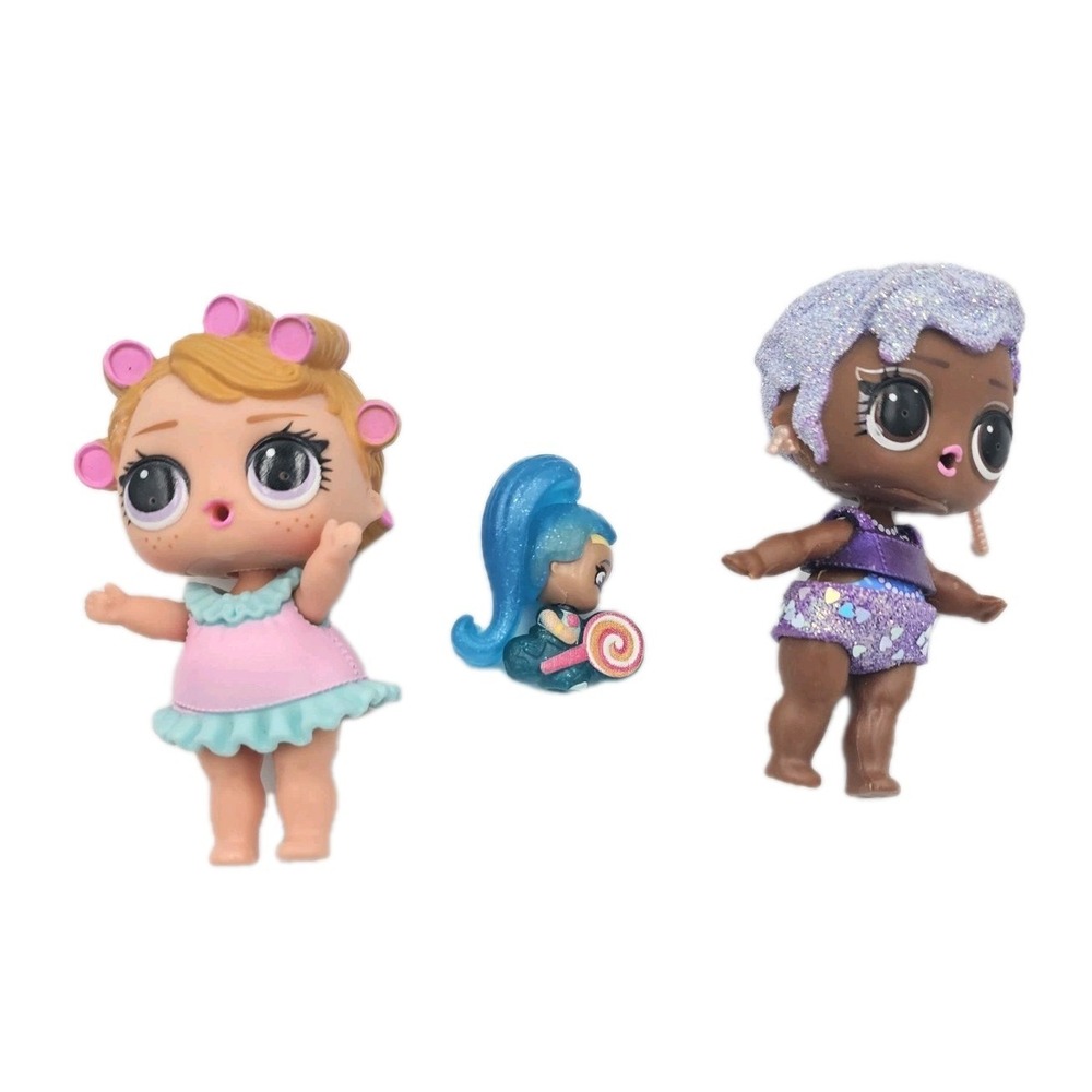 LOL Surprise Dolls Lot of 3 Big Sister Lil Sister Countess Collectible Dolls Toy
